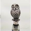 Custom Owl Dekorationen Metall Weinflaschen Stopper